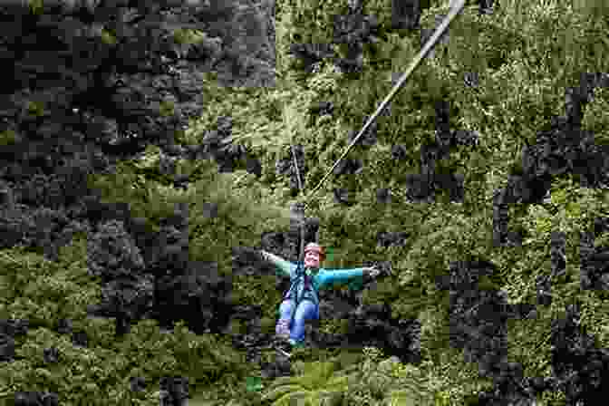 Zip Lining Through A Lush Rainforest Canopy Greater Than A Tourist Adventure Sports : 50 Travel Tips From A Local (Greater Than A Tourist Australia 13)
